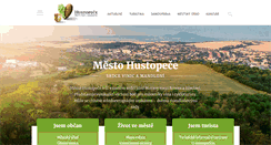 Desktop Screenshot of hustopece.cz